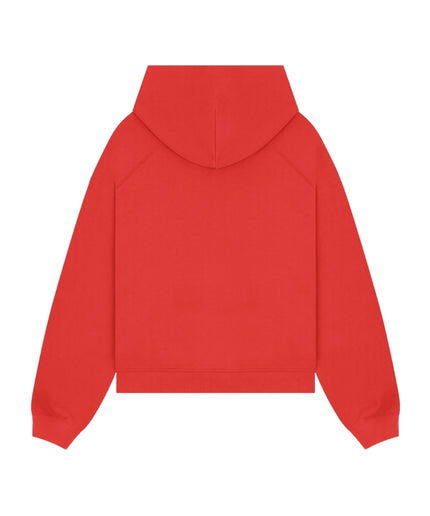 Logo oversize Hoodie - Rot