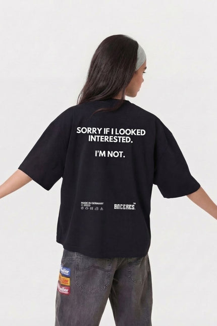 Sorry if i looked interested.