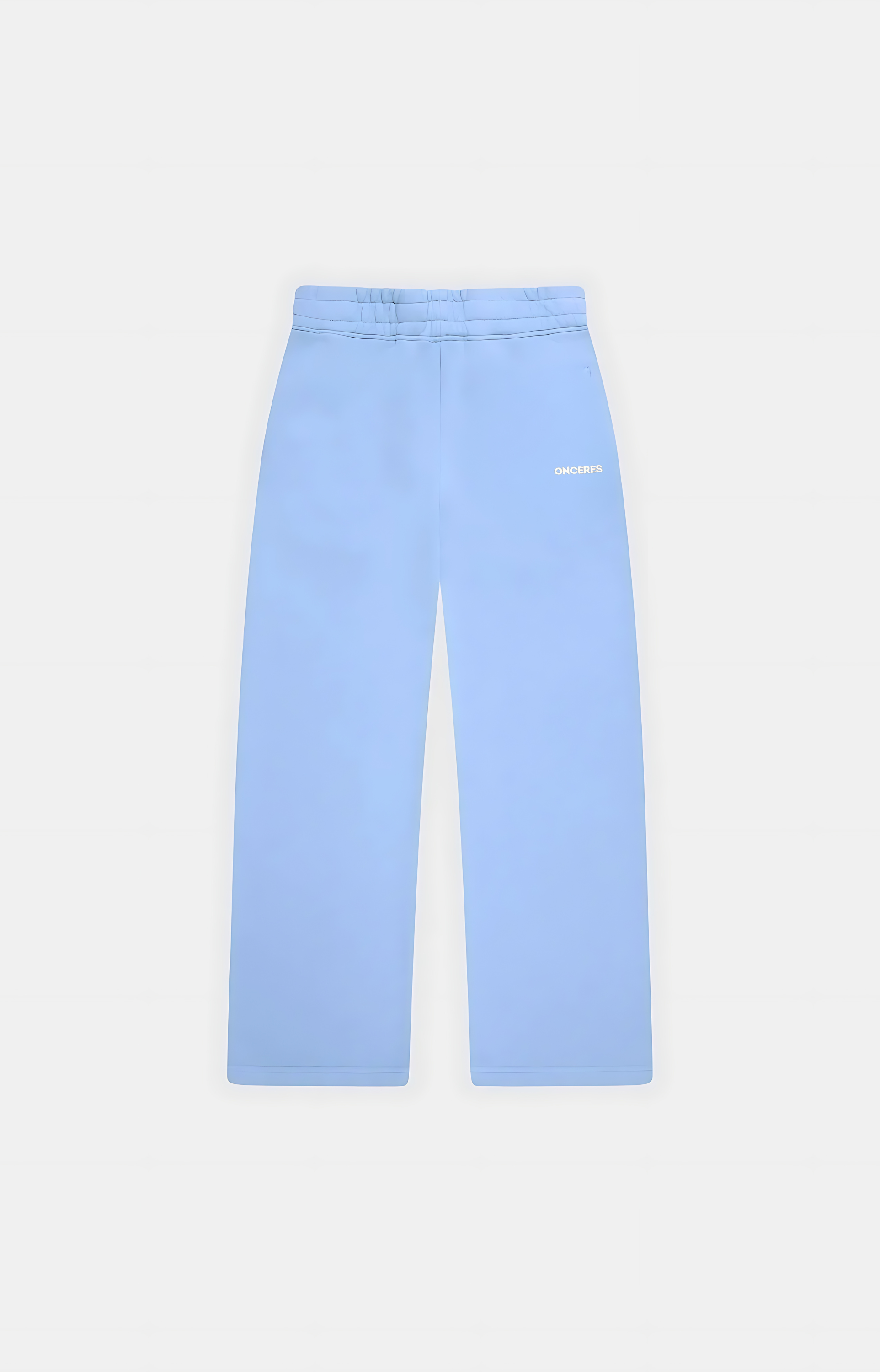 Open Leg Track Pants Blau