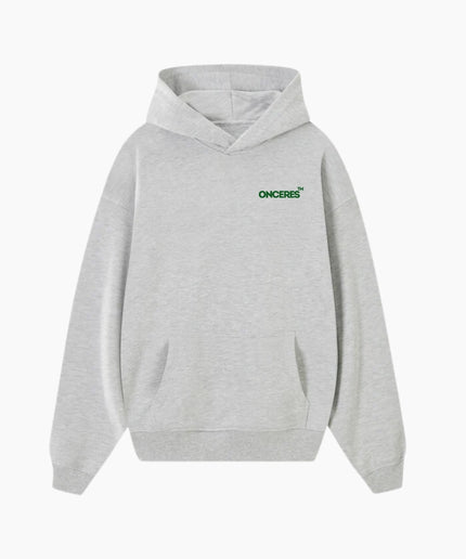 Logo oversize Hoodie - Grau