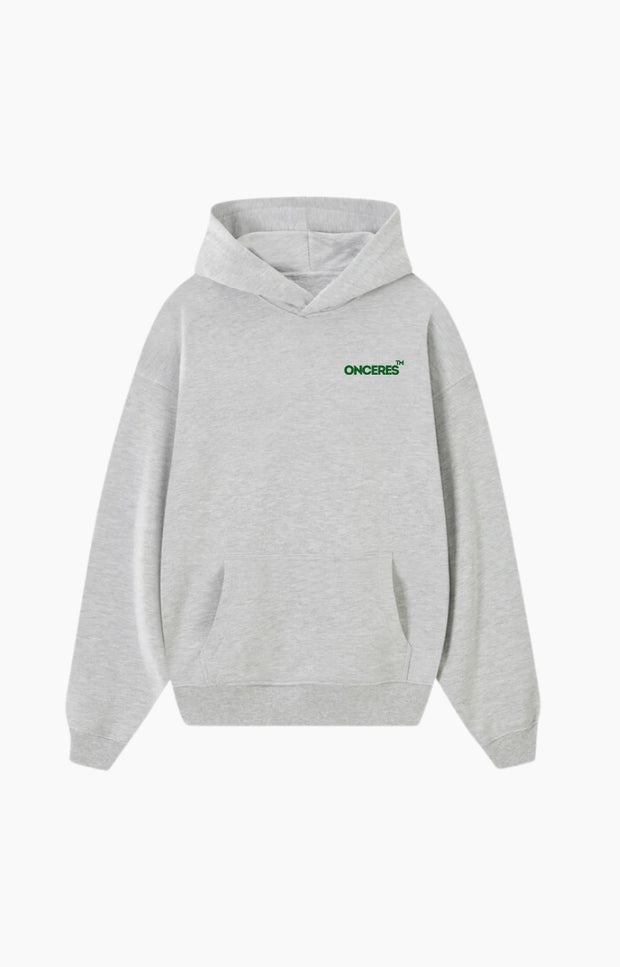 Logo oversize Hoodie - Grau