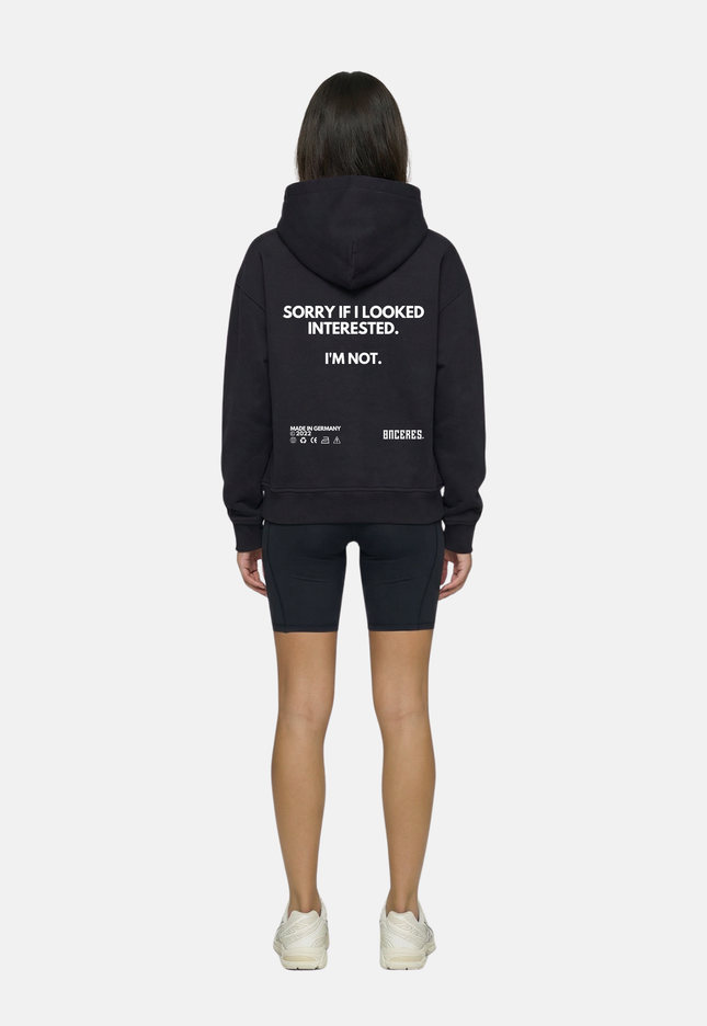 Sorry if i looked interested.