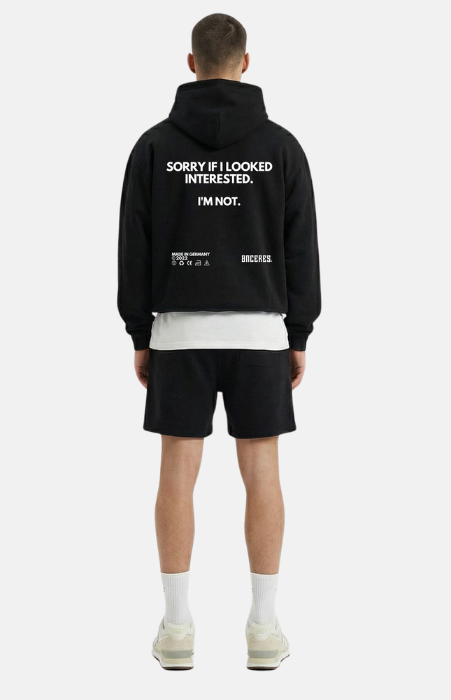 Sorry if i looked interested.