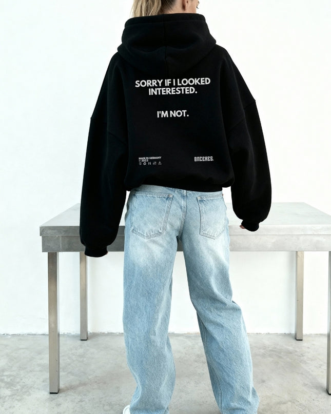 Sorry if i looked interested.