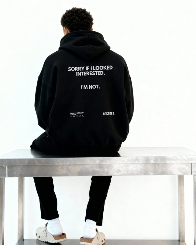 Sorry if i looked interested.