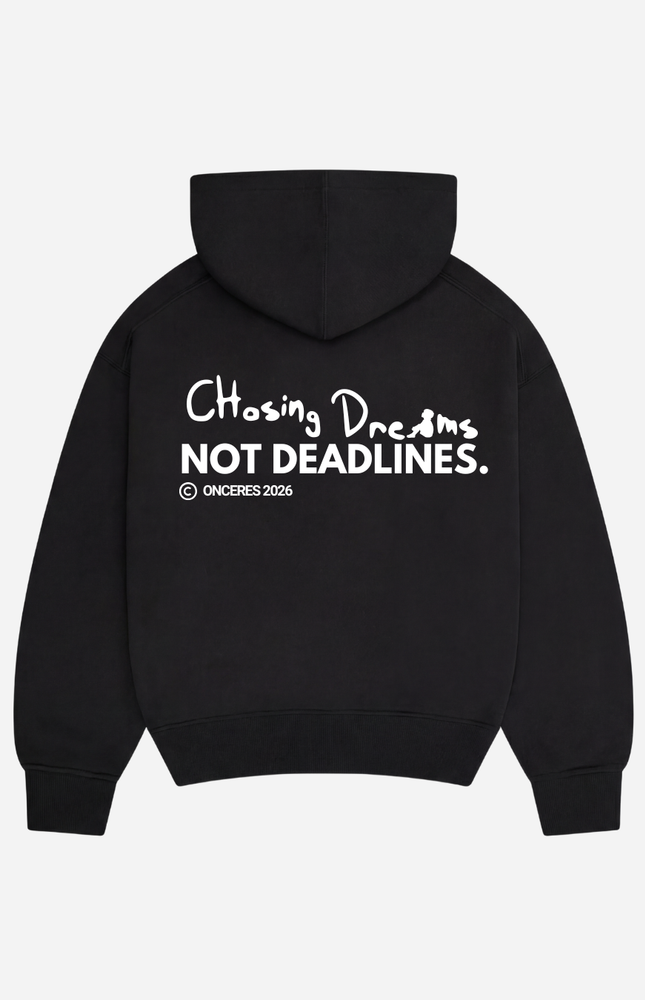 Chasing dreams not deadlines