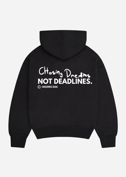 Chasing dreams not deadlines