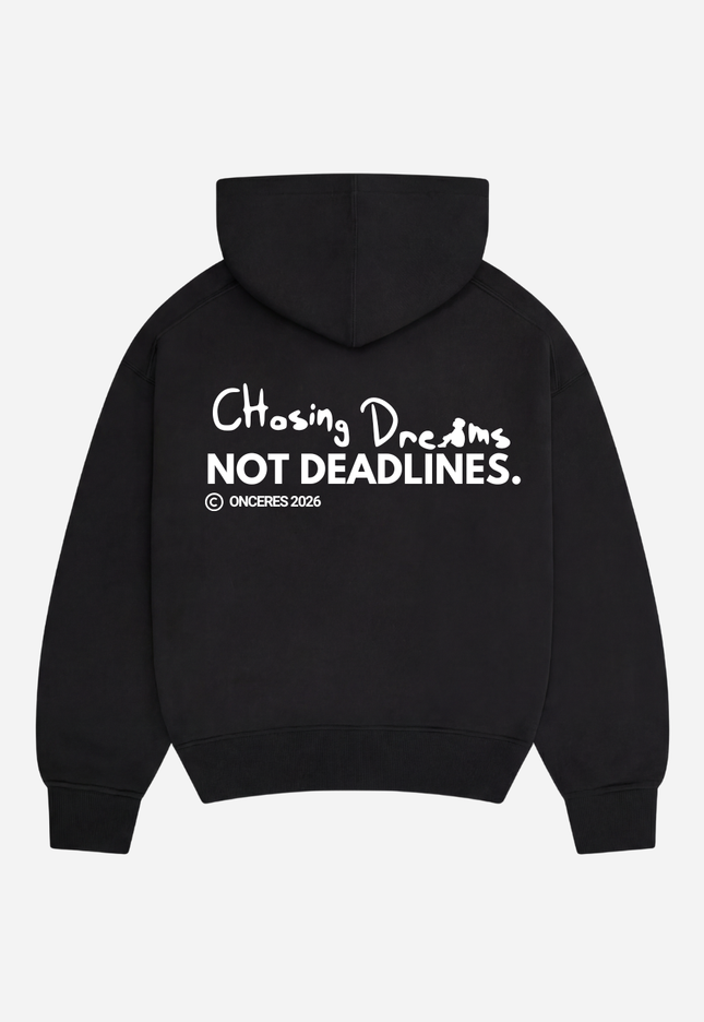 Chasing dreams not deadlines