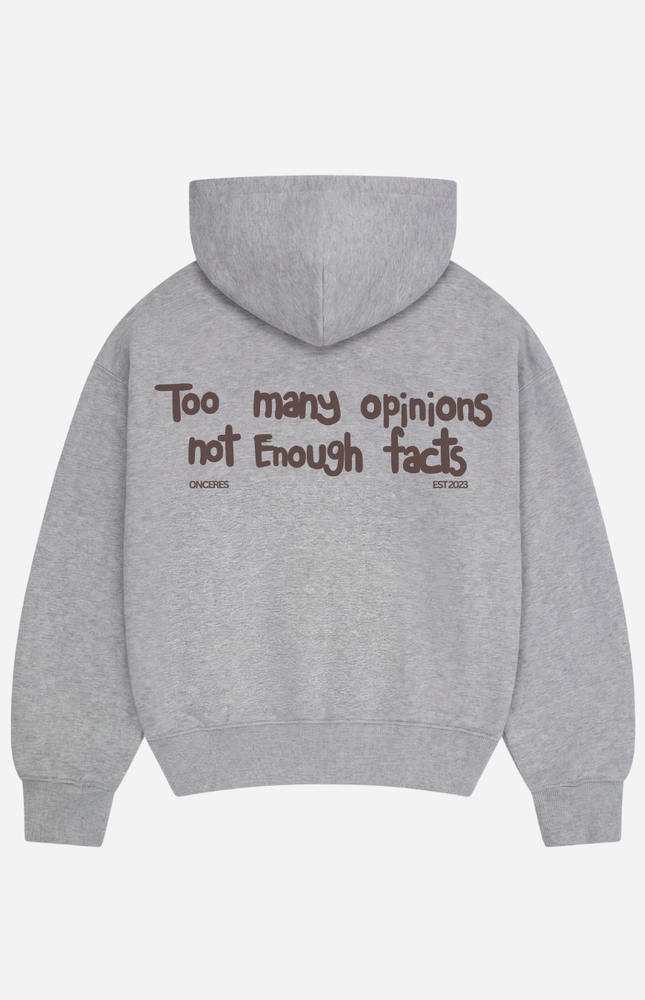 Too many opinions not enough facts