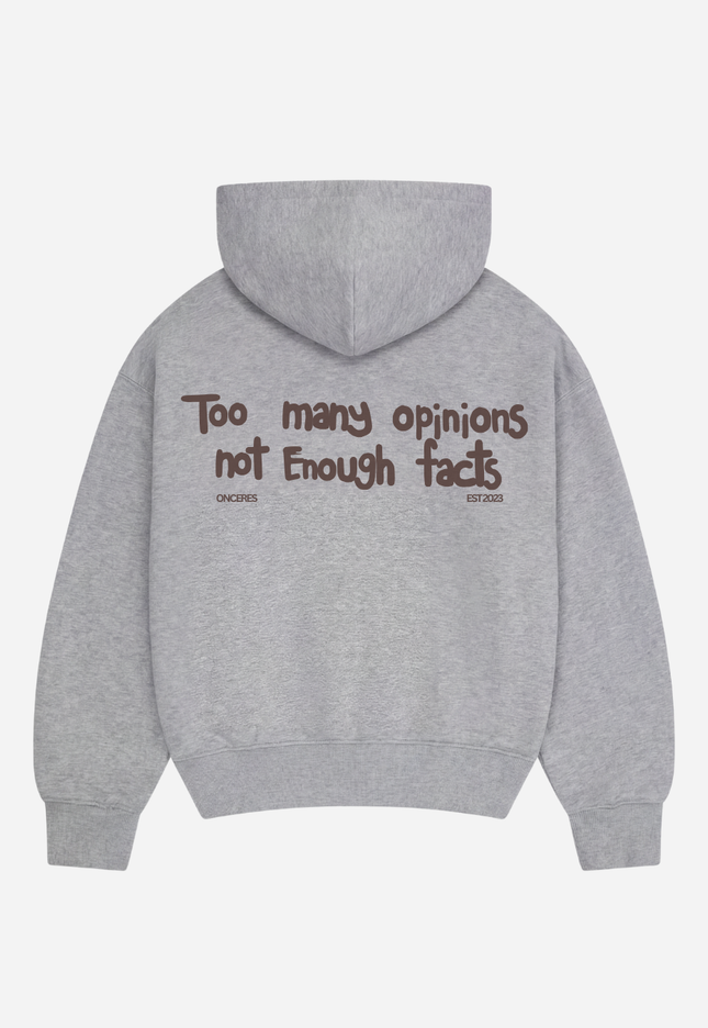 Too many opinions not enough facts