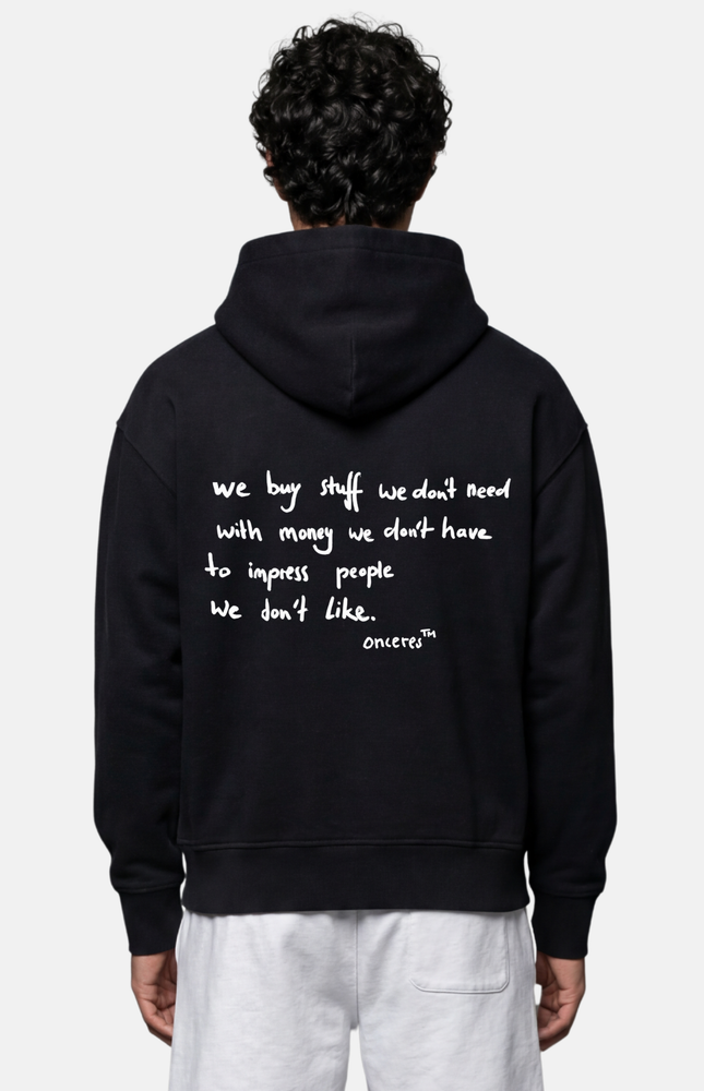 we buy stuff we don't need