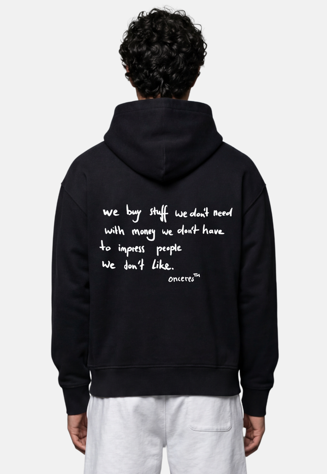 we buy stuff we don't need