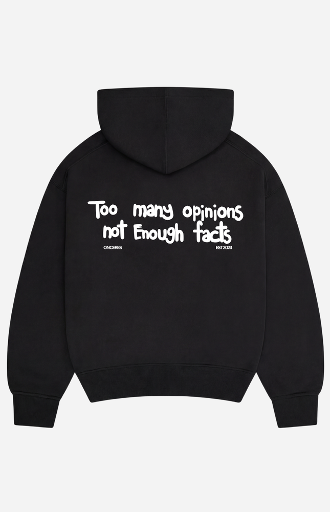 Too many opinions not enough facts