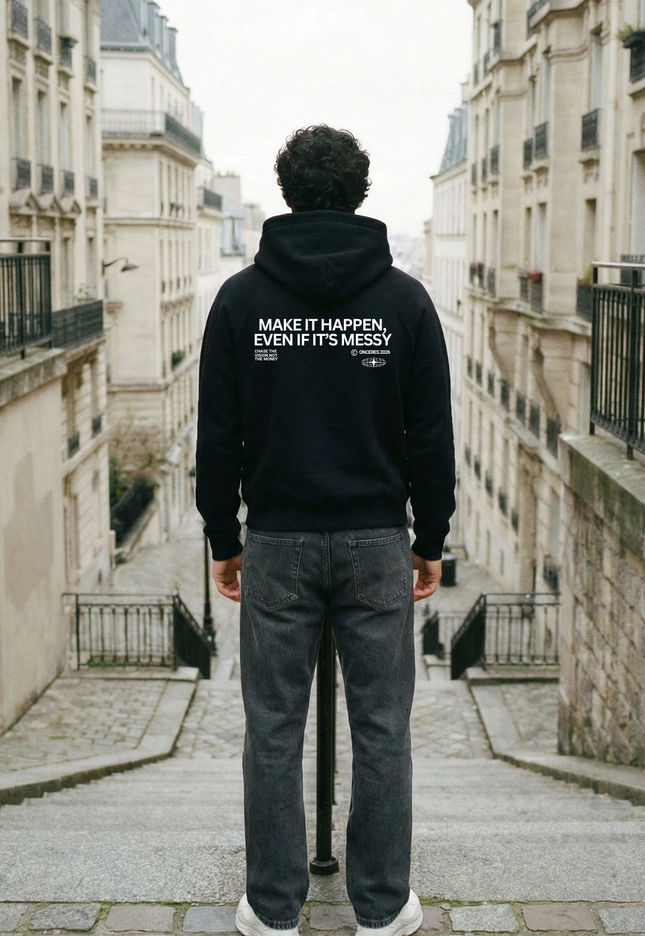 Make it happen, even if it’s messy