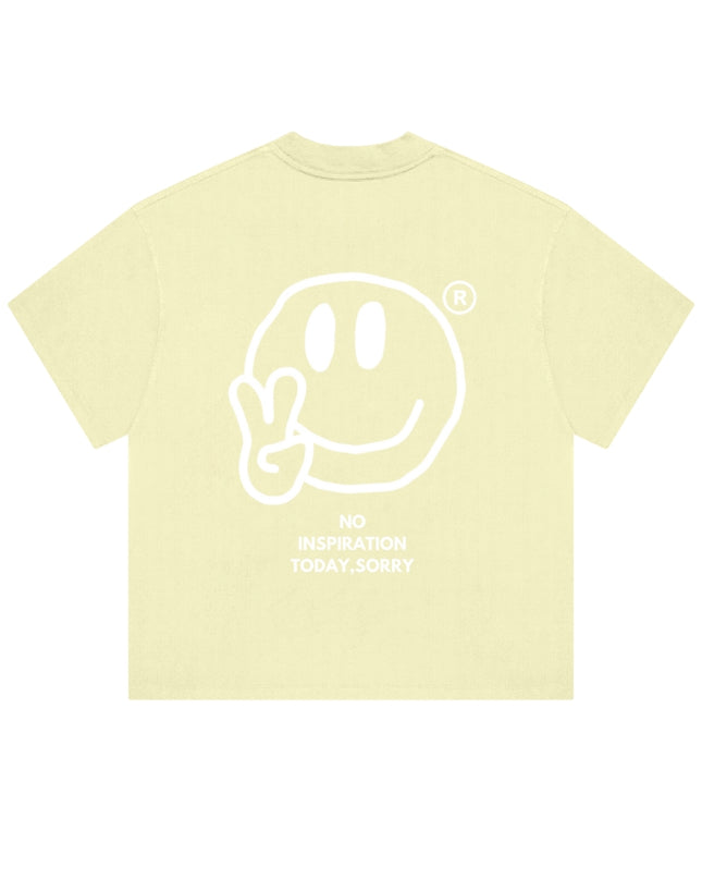 No Inspiration Today - Soft Yellow