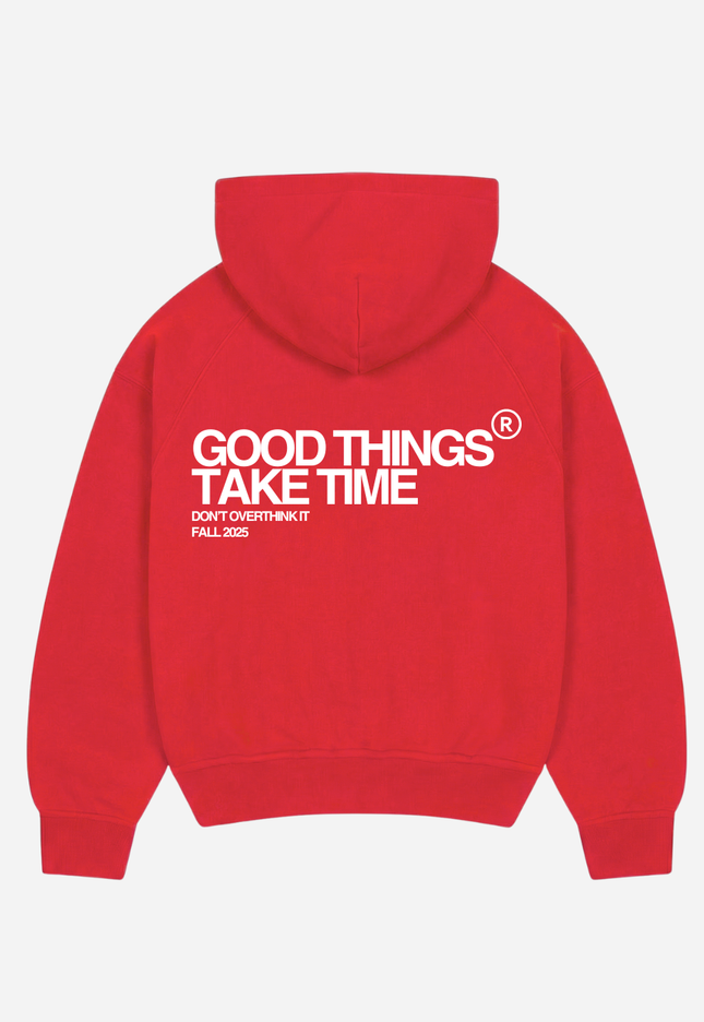 Good things take time