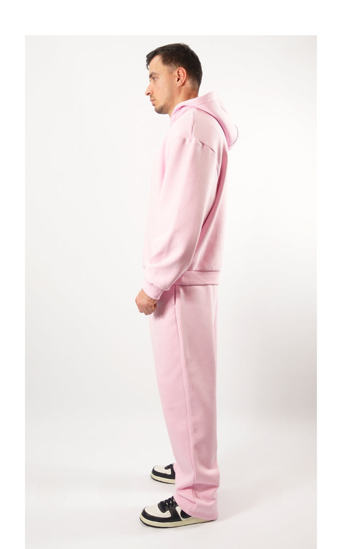 Open Leg Track Pants Pink