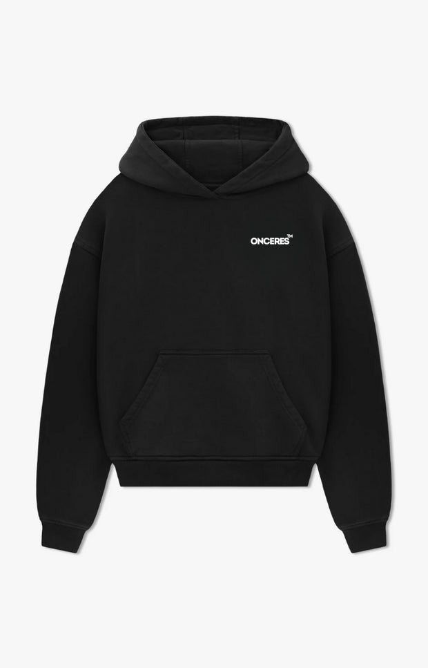 Logo oversize Hoodie - Schwarz