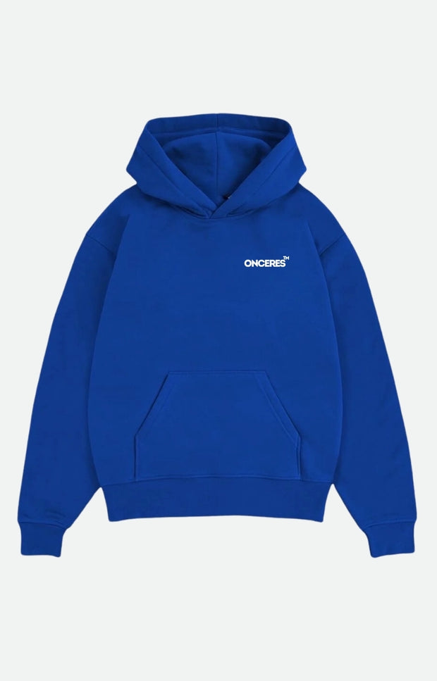 Logo oversize Hoodie - Royal Blue