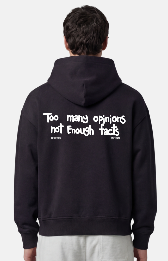 Too many opinions not enough facts