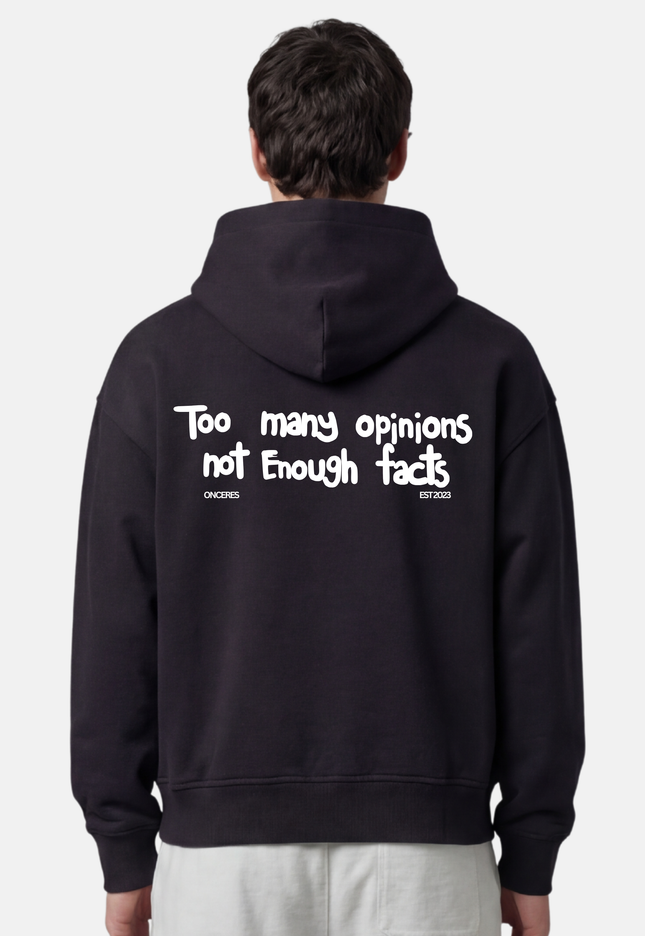 Too many opinions not enough facts