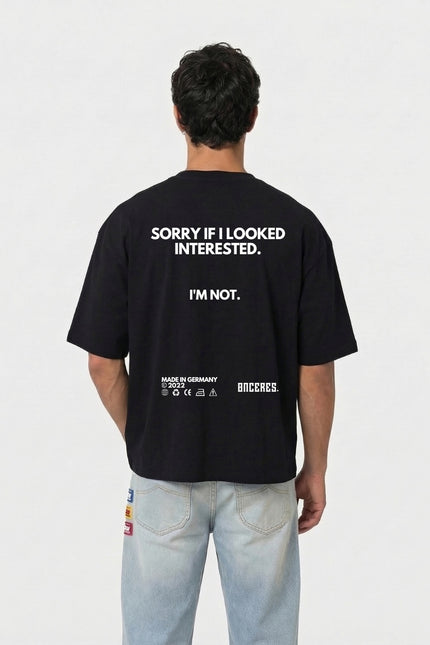 Sorry if i looked interested.