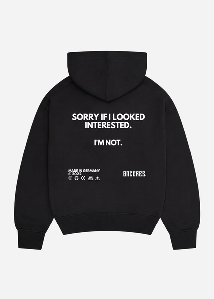 Sorry if i looked interested.