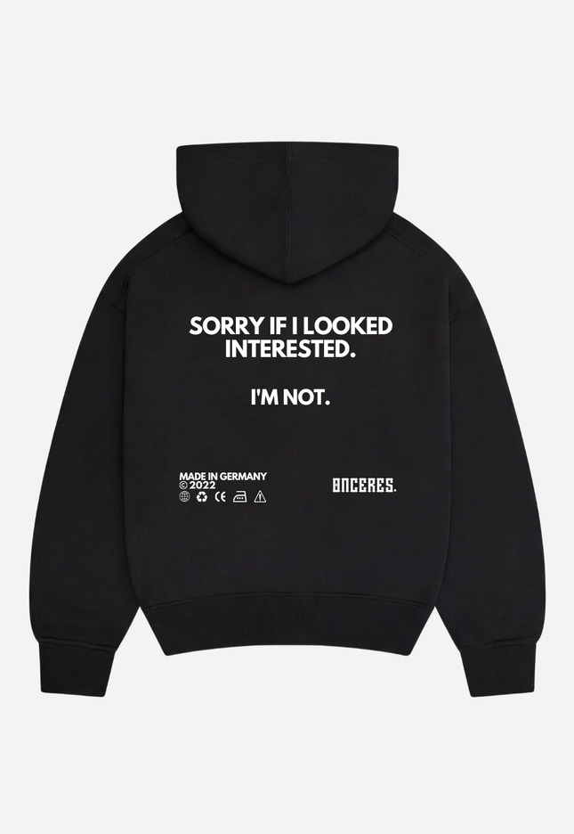 Sorry if i looked interested.