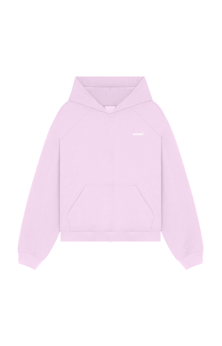 Logo oversize Hoodie - Rosa