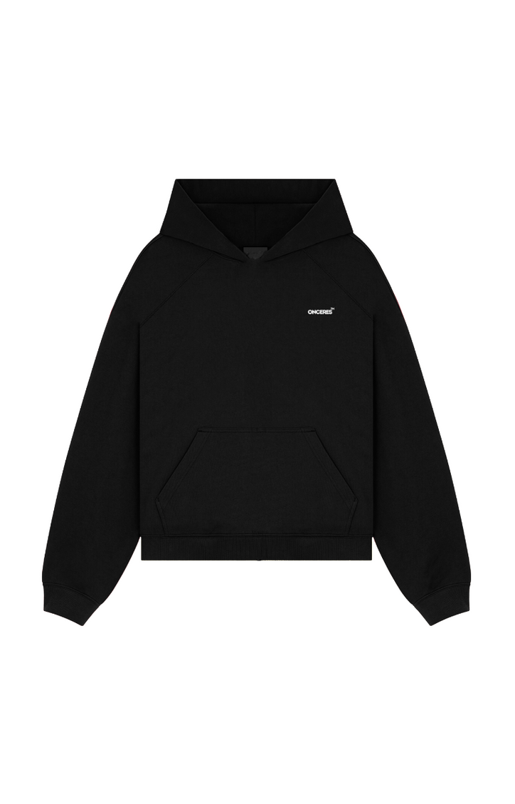 Logo oversize Hoodie - Schwarz