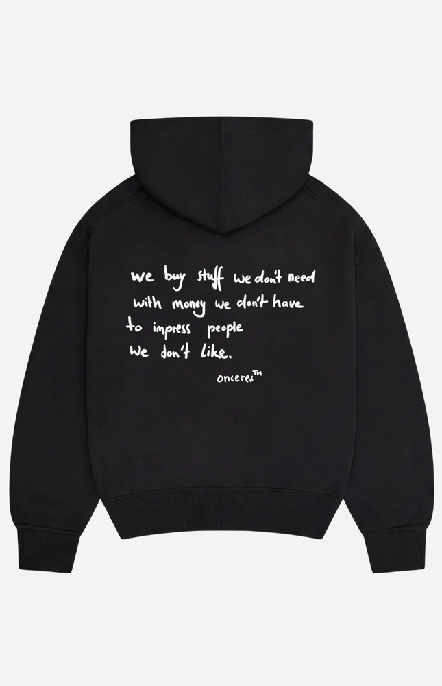 we buy stuff we don't need