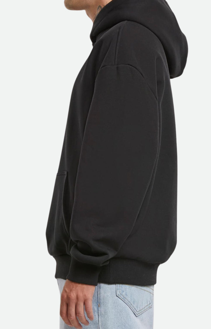 Logo oversize Hoodie - Schwarz