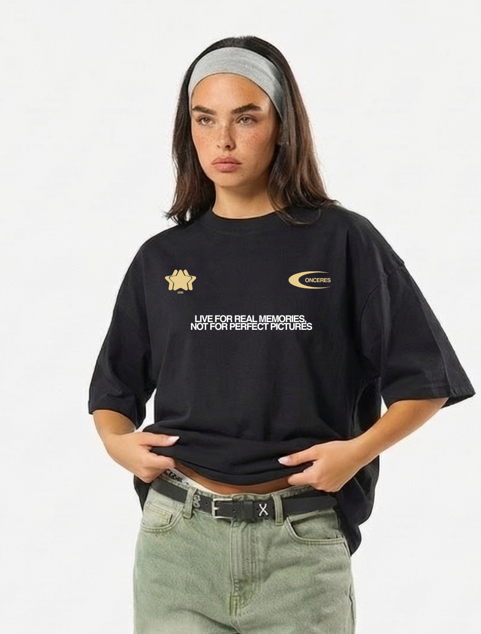 Live for real memories,  not for perfect pictures