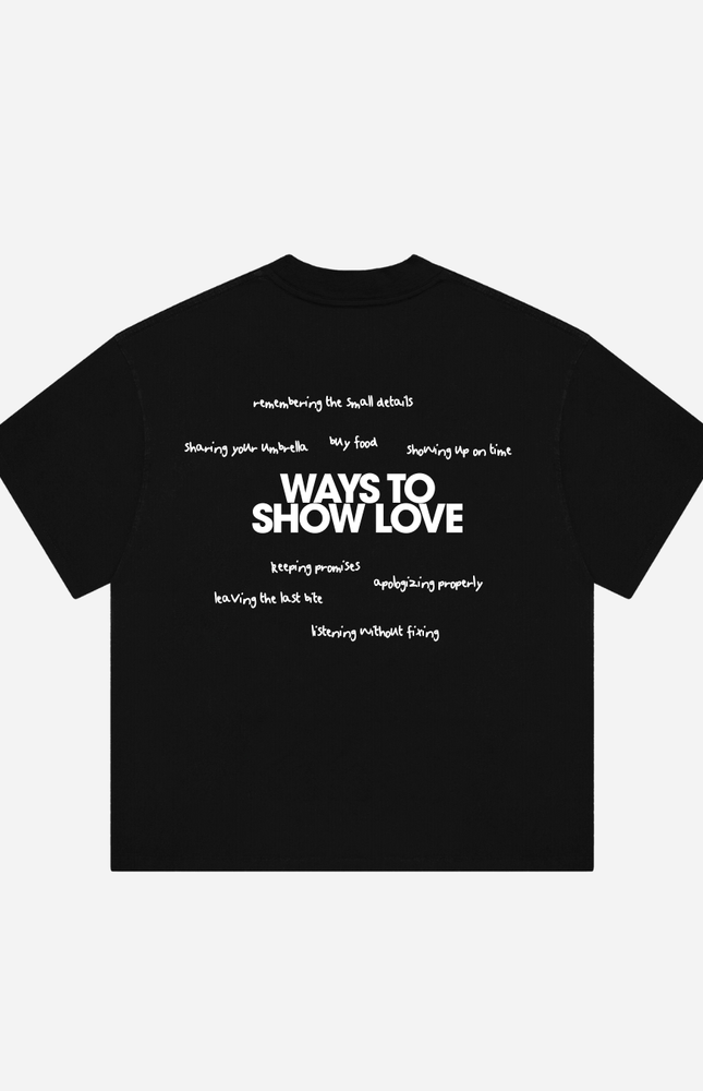 WAYS TO SHOW LOVE