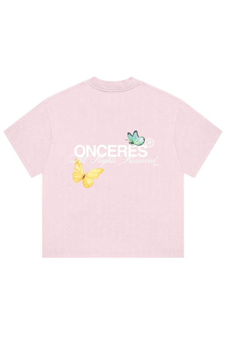 All Rights Reserved - Pink Ladys Tee - Onceres™