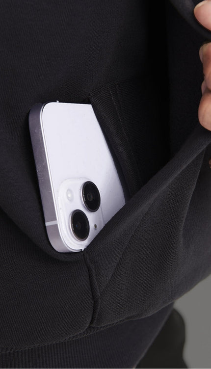 Elipse Logo oversize Hoodie - Schwarz - Onceres™