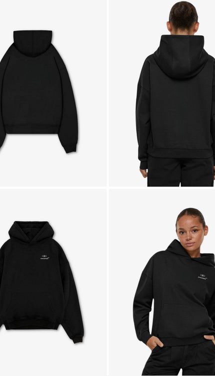 Elipse Logo oversize Hoodie - Schwarz - Onceres™