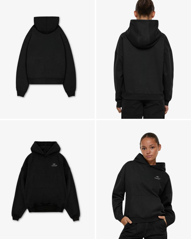 Elipse Logo oversize Hoodie - Schwarz - Onceres™