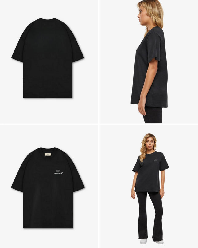 Elipse Logo oversize Shirt - Schwarz - Onceres™