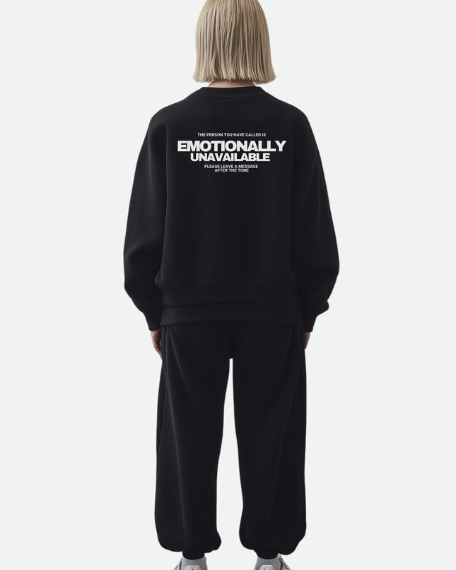 Emotionally unavailable - Crewneck - Onceres™