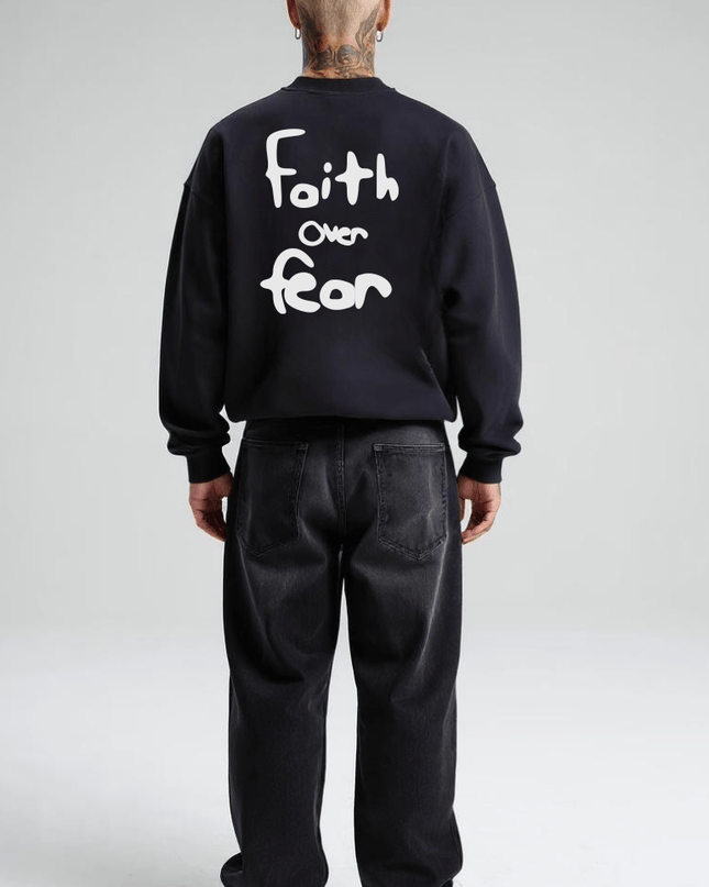 Faith over fear - Crewneck - Onceres™
