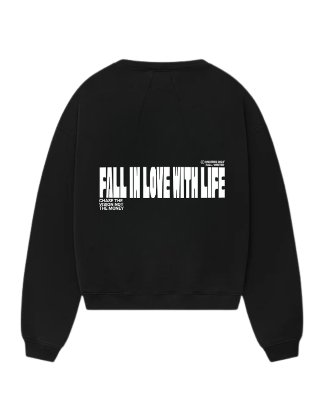 Fall in love with life - Crewneck - Onceres™