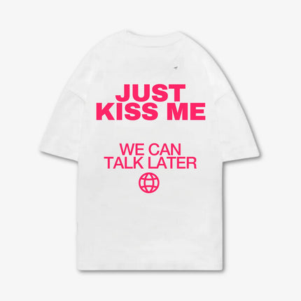 Just Kiss me, we can talk later - Weiß - Onceres™