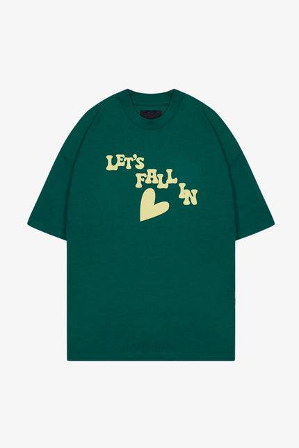 Let's fall in love - Bottle green - Onceres™