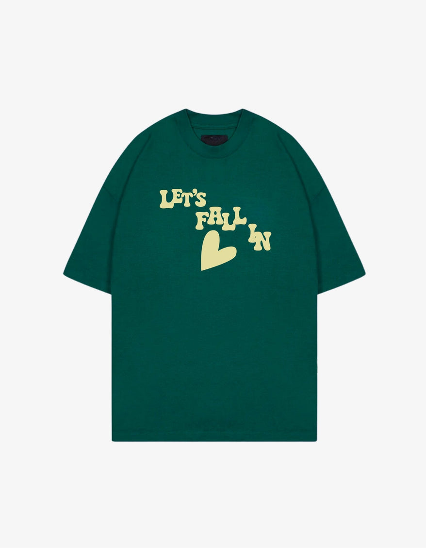 Let's fall in love - Bottle green - Onceres™