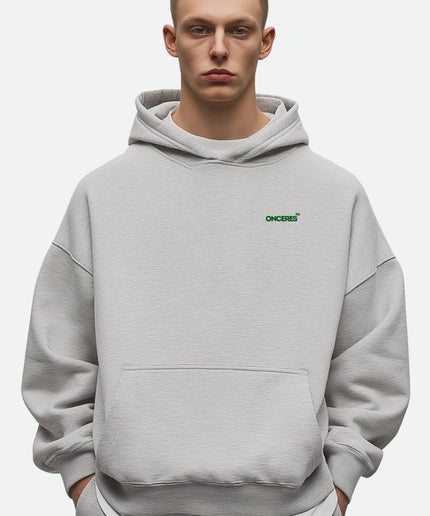 Logo oversize Hoodie - Grau - Onceres™