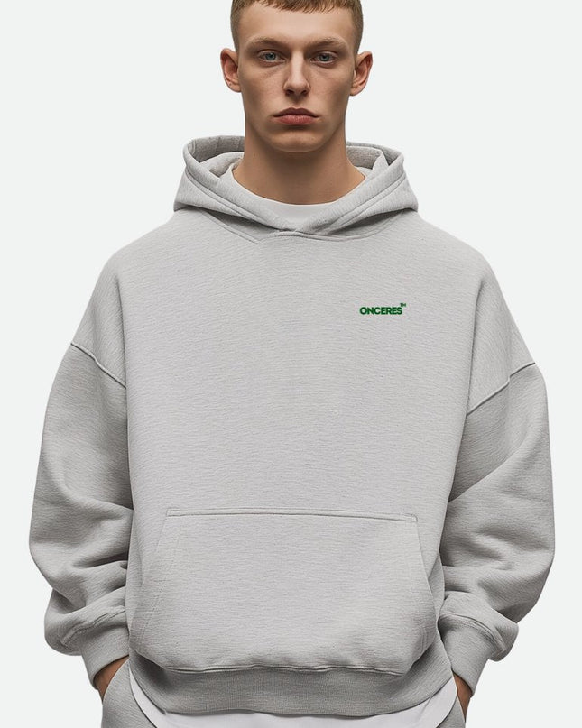 Logo oversize Hoodie - Grau - Onceres™