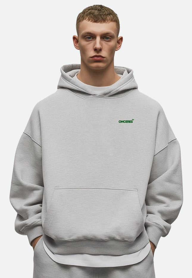 Logo oversize Hoodie - Grau - Onceres™