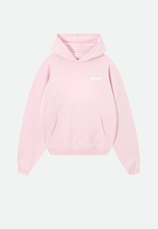 Logo oversize Hoodie - Rosa - Onceres™