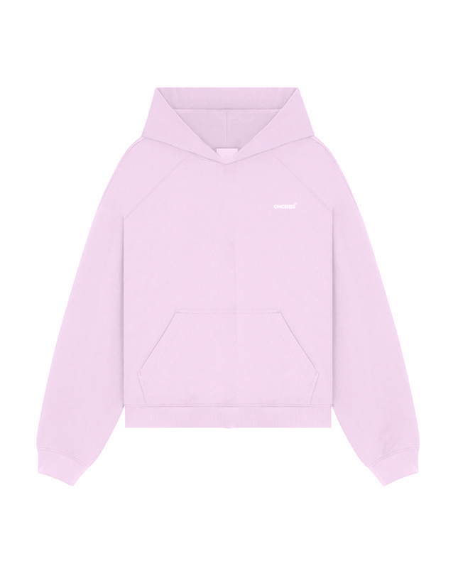 Logo oversize Hoodie - Rosa - Onceres™